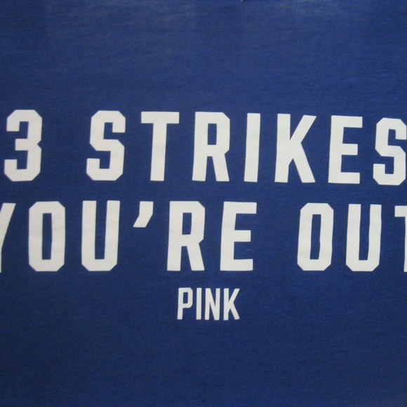 PINK Victoria's Secret V Neck Tee Shirt - Picture 5 of 6